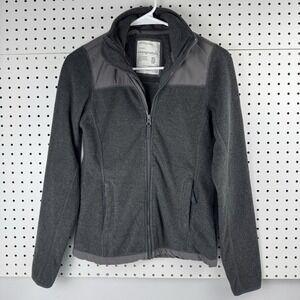Women's Aeropostale‎ Fleece Zip Jacket XS Gray · Cozy Minimalist Outerwear